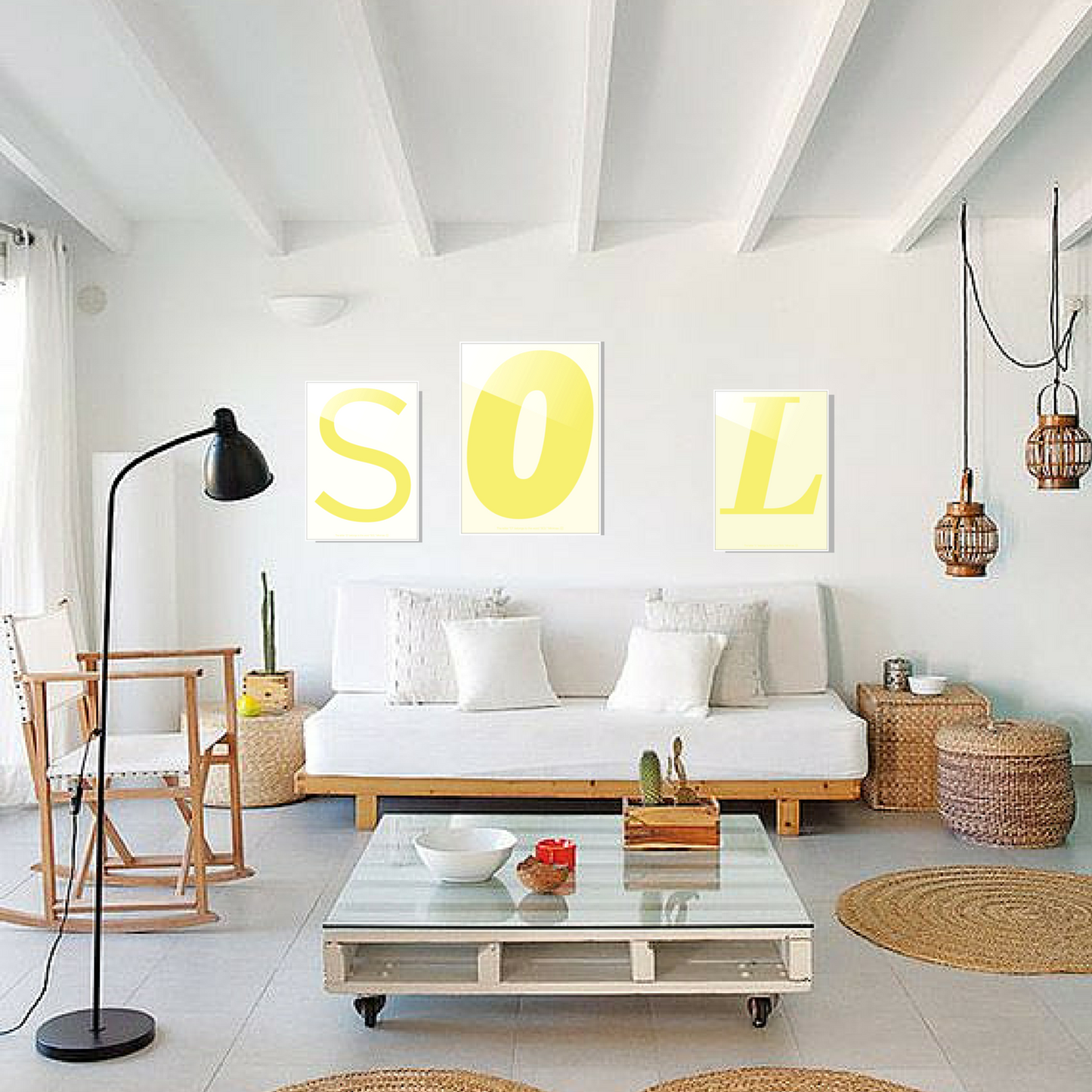 Pósters tipografía SOL