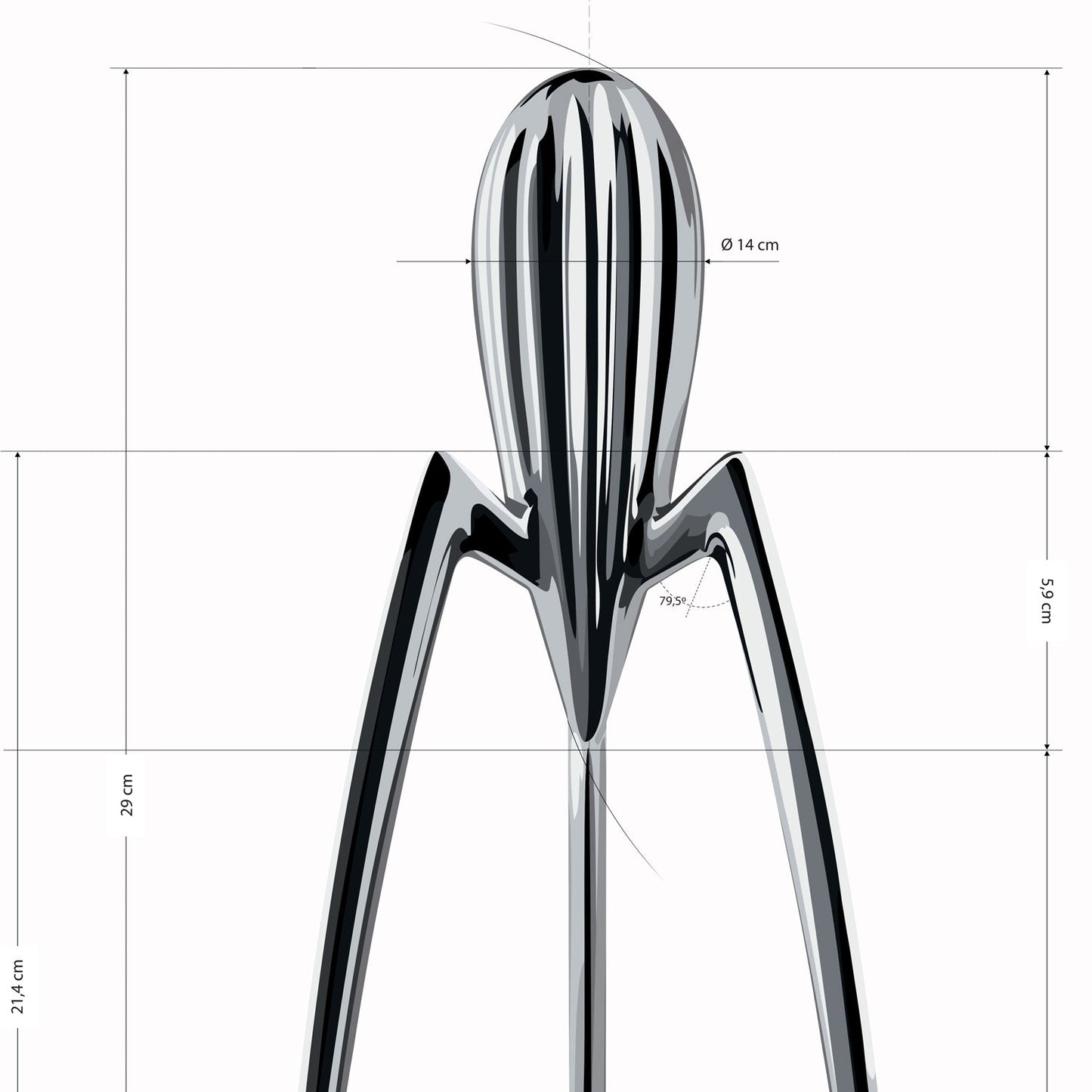 Exprimidor Juicy Salif