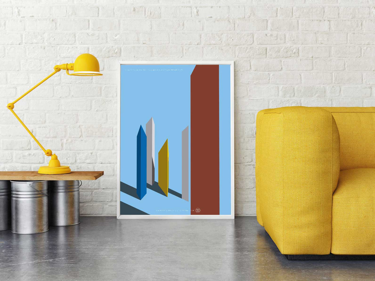 Lámina arquitectura las Torres de Satélite