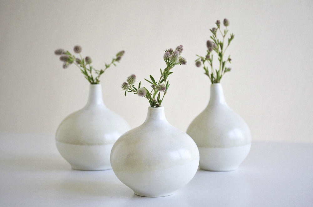 Jarrón calabaza de porcelana modelo C