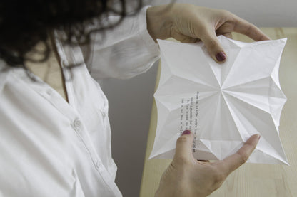 Origami plenitud de la primavera