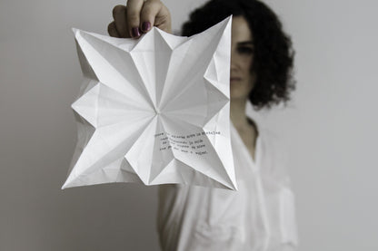 Serie de 3 origamis "el caracol sí sabe a dónde va"