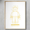 Icono diseño Lego Man