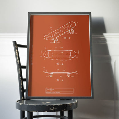 Skateboard / monopatín. Icono del diseño del siglo XX
